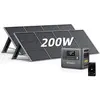 AFERIY Generateur Solaire 2400W avec Panneau Solaire 200W x2 2048Wh Li...