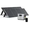 2400W Station électrique portable AFERIY,2048Wh avec 2×200W panneau so...