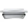 Hermitlux Hotte téléscopique 60cm 370m³/h recirculation/évacuation 2 vitesses éclairage LED avec filtre à charbon