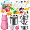 NETBOAT Accessoire Cuisine Enfant, 27 Pcs Chef Jeu de rôle avec, Fruit...