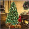 NAIZY 210cm Sapin de Noël avec éclairage Artificiel PVC avec Chaîne Lu...