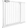 Barrière de sécurité pour enfants - NAIZY - Blanc - 95-105 cm - sans p...
