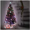 Sapin de Noël Artificiel - NAIZY - 180CM - Éclairage LED - Flocons de ...
