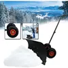 XMTECH Pelle à neige avec roues Hauteur réglable 5 fois Pelle à neige ...