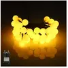 TODOT Guirlande Lumineuse Intérieur/Extérieur Couleur Blanc Chaud - 4....