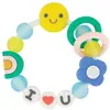 Infantino Anneau de dentition en silicone souple, Je t'aime