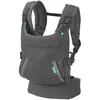 Infantino Porte-bébé dorsal ventral Cuddle Up ergonomique capuche gris