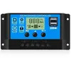 30A 12V-24V Contrôleur de Charge Régulateur Panneau Solaire de Batteri...