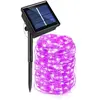 Non communiqué 1 Set LED Guirlande Lumineuse Electrosolaire et Etanche avec 330  Lampes  pour l'Espace Extérieur  10 m - Rose