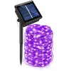 Non communiqué 1 Set LED Guirlande Lumineuse Électrosolaire et Étanche avec 330  Lampes  pour l’Espace Extérieur  22 m - Violet