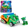 Paw Patrol VEHICULE + FIGURINE ROCKY La Super Patrouille - Le Film