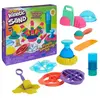 Spin Master Set Kinetic Sand Ultimate Sandisfying 3 couleurs 10x accessoires