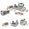 1 Set Jouet Jeu de Rôle Caisse Enregistreuse Supermarché pour les enfa...