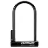 Kryptonite Cadenas U-Lock Keeper 12mm Noir avec Clé, Sécurité Avancée 102x203mm