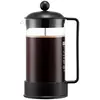 Bodum - 1548-01 - Brazil - Cafetière à Piston 8 Tasses - Noir - 1.0 L