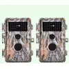 BlazeVideo Pack x2 Caméras de Chasse Nocturne Vision 32MP HD 2304*1296...
