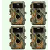 BlazeVideo Pack x4 Caméras de Chasse Nocturne Vision 32MP HD 1296P,Dét...