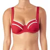 Huit - Haut de maillot de bain Maya rouge T.95E