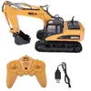 1:14 RC Truck excavateur Télécommande, 2.4G 15CH RC Camion Pelle Électrique Modèle pour Enfants cadeau de Noël anniversaire