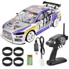 1/10 4WD RC Car télécommande modèle RC voiture de course Drift Toy Vehicle cadeau de Noël fête(deux batteries pour voiture)