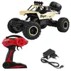 1/12 RC voiture sur chenilles voiture tout-terrain 4WD télécommande véhicule électrique 2,4 GHz camion cadeau de Noël(Gold)