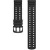 Bracelet de montre polar sport 22 mm silicone night black