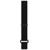 Bracelet Polar en nylon avec sangles auto-agrippantes, 20 mm, Noir