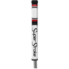 Super Stroke Poignée de putter TLT Pistol 1.0 pour gauchers, blanc/rou...