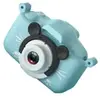 Appareil Photo Numérique ATOUP - Rechargeable Avec Carte Tf 32Go Bleu