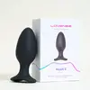 Lovense - Hush 2 Plug Anal Vibrant Avec Application - Noir