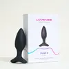 Lovense - Hush 2 Plug Anal Vibrant Avec Application - Noir
