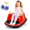 DREAMADE Auto Tamponneuse Électrique avec Télécommande 2.4G, Auto Tour...