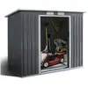 Abri de Jardin en Metal 2,7m² - GOPLUS - 2 Portes Coulissantes et 2 Fe...