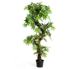 Arbre Artificiel Plante Artificielle en Pot Convient pour Intérieur ou Extérieur 160 cm - Costway