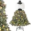 Giantex Sapin de Noël Artificiel Pré-éclairé 150 cm, Arbre de Noël Man...