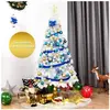 GIANTEX Sapin de Noël Blanc 1,5M avec 350 Branches PVC avec Artificiel...