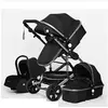 BAZARLAND30.Poussette 3 en 1 Bébé Combinée Siège-Auto Nacelle Trio Rév...