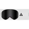 Ashbury Sonic White Triangle (+Bonus Lens) Masque blanc Uni