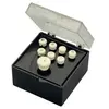 Martin & Co Set De Chevilles Blanc Point Perle