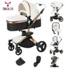 Magic ZC Poussette bebe cosy 3 en 1 - Poussette de luxe, Poussette com...