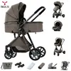 Poussette combinées 3 en 1 - Magic ZC - Poussette bebe canne haute qua...