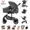 Magic ZC - Poussette bebe 3 en 1 - Poussette pliable automatique en Un...