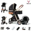 MagicZC poussette combinées,bébé,trio,3 en 1,nouveau né,pliable,Dossie...