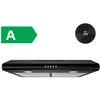 FIREGAS Hotte Aspirante 60cm- Hotte visière- Eclairage LED- Filtre à c...