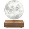 Lampe à poser Lune Gingko Noyer américain