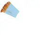 20 PCS Nylon Art De Cheveux Peinture Pinceaux Artiste Aquarelle Pincea...