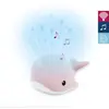 Veilleuse projecteur Wally la baleine rose - Zazu