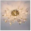 KOSILUM Plafonnier cristal doré 85cm - Gutenstein