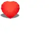 TotalCadeau Eurowebb Parapluie coeur rouge romantique mariage