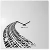 dESIGNoBJECT horloge murale RIDE AND LIVE (Blanc / Noir - Tôle coupée ...